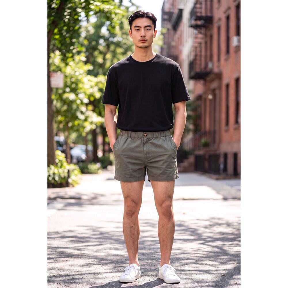 Maamgic Multimood Green Gray Shorts